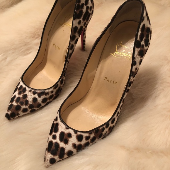 Christian Louboutin Shoes - Christian Louboutin Pigalle Follies 100 Pony Leo